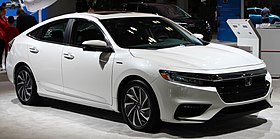 2019 Honda Insight Hybrid Touring front NYIAS 2019.jpg